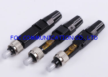 FC Field Installable Fast Connector For FTTH Cable / Indoor Patch Cable