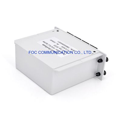 PON FTTX 1650nm Fiber PLC Splitter SC APC 1 × 16 কম সন্নিবেশ ক্ষতি