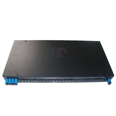 1×4 LSZH PVC ফাইবার অপটিক স্প্লিটার G.657A 1260nm FC SC LC ST সংযোগকারীর সাথে