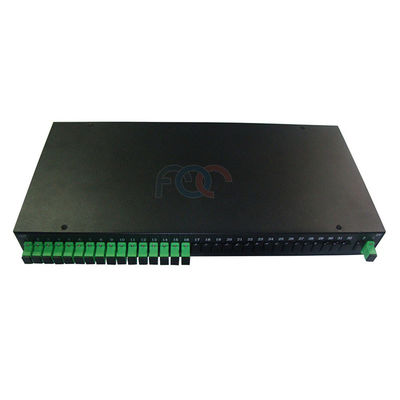 রাক মাউন্ট FTTP ফাইবার PLC স্প্লিটার PON LAN কম PDL FTTH PLC স্প্লিটার