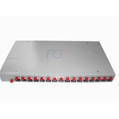 রাক মাউন্ট FTTP ফাইবার PLC স্প্লিটার PON LAN কম PDL FTTH PLC স্প্লিটার