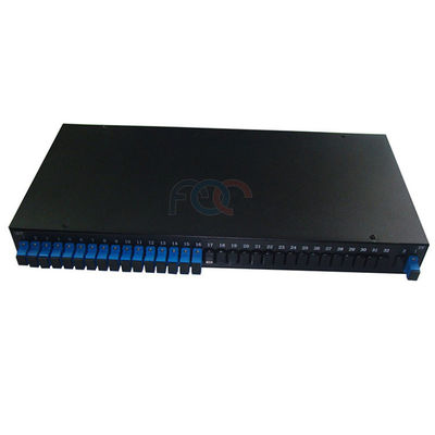 রাক মাউন্ট FTTP ফাইবার PLC স্প্লিটার PON LAN কম PDL FTTH PLC স্প্লিটার
