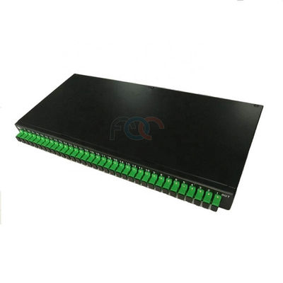 2×32 SC APC র্যাক মাউন্ট PLC স্প্লিটার প্যাচ প্যানেল প্যাসিভ LSZH