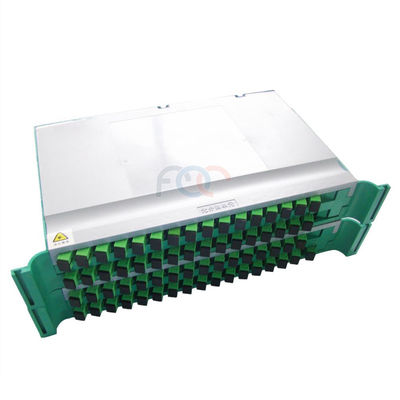 ক্রস সংযোগ ক্যাবিনেটের জন্য ODF 1x64 ফাইবার PLC স্প্লিটার ট্রে FTTB