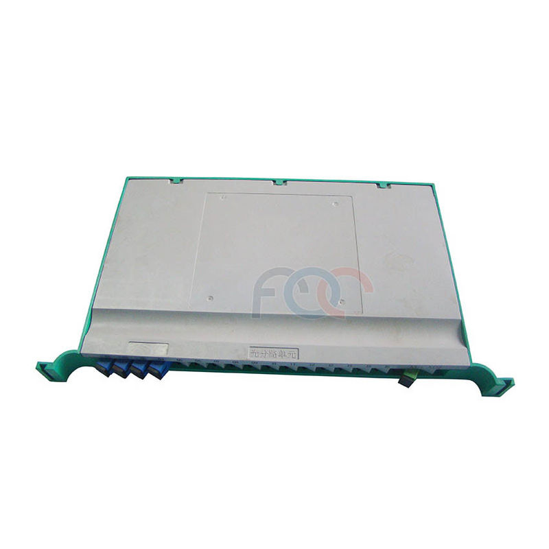 অপটিক্যাল নেটওয়ার্কের জন্য 1x4 SC UPC প্যালেট PLC স্প্লিটার 19&quot; র্যাক মাউন্ট G657A