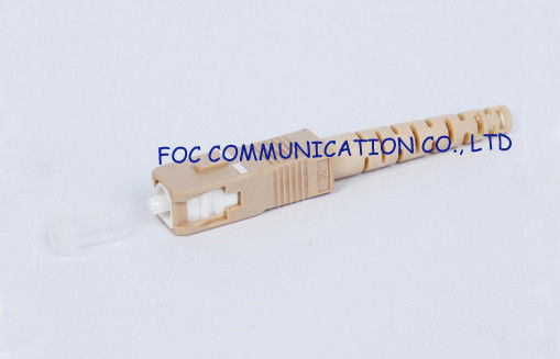 FTTH নেটওয়ার্ক ফাইবার অপটিক সংযোগকারী, এসসি এফসি এসটি এলসি MM প্যাচ কর্ড সংযোগকারী